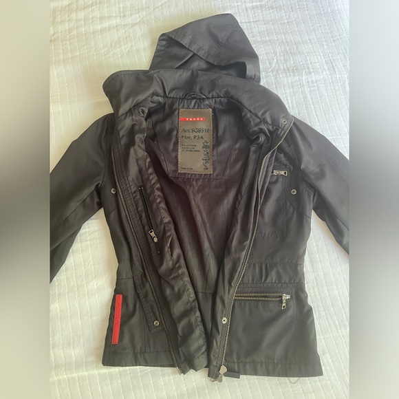Prada Nylon Black Jacket - Picture 6 of 13